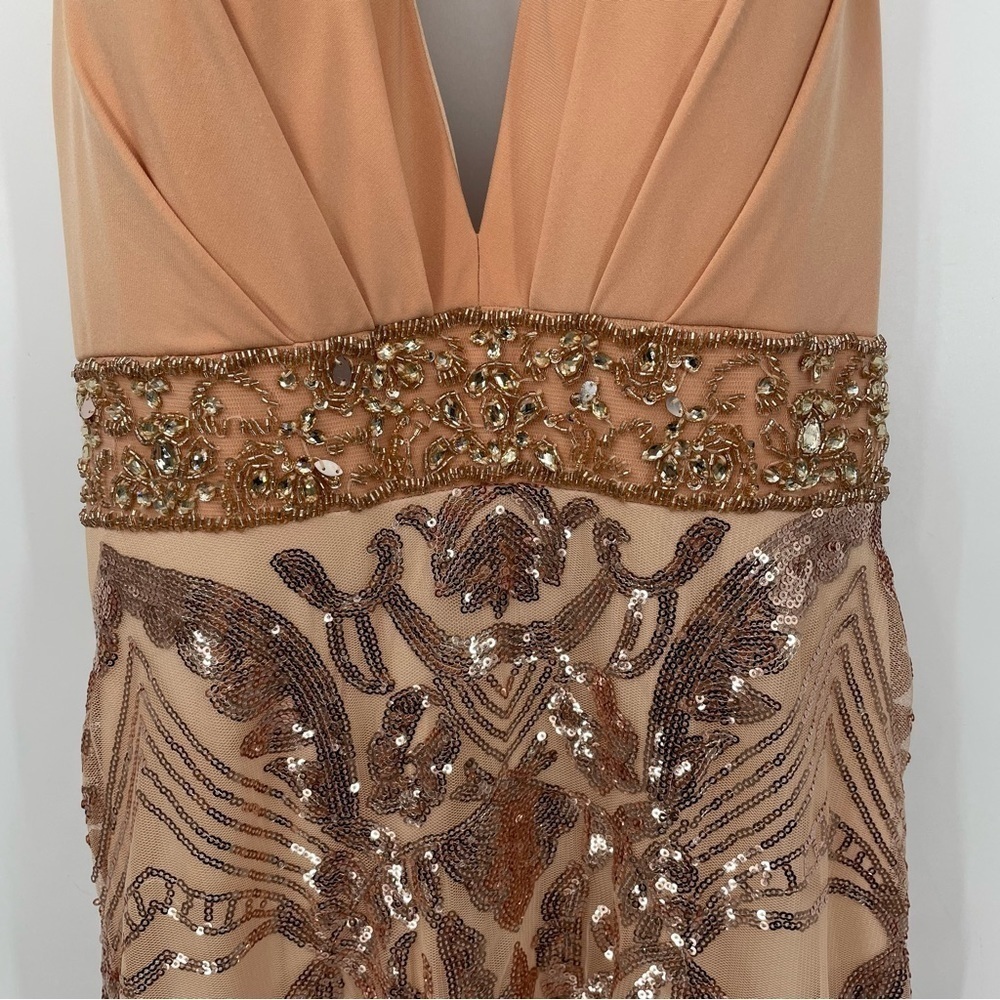 Rachel Allan Sequin Formal Dress #6190 - Picture 6 of 16